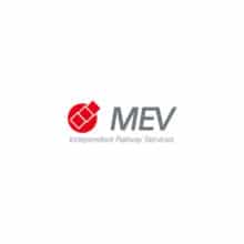 Quadratisches MEV-Logo für Testimonial