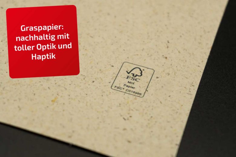 ABT Mediengruppe - Papier Produktdesign Graspapier: nachhaltig mit toller Optik und Haptik