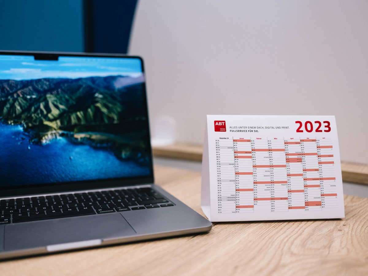 ABT Mediengruppe - Persönlicher Computer Jahreskalender 2023