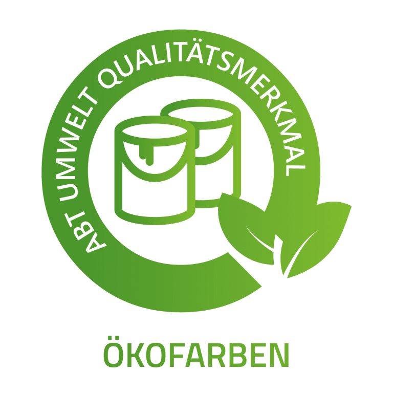 Ökofarben Zertifizierung Logo grün