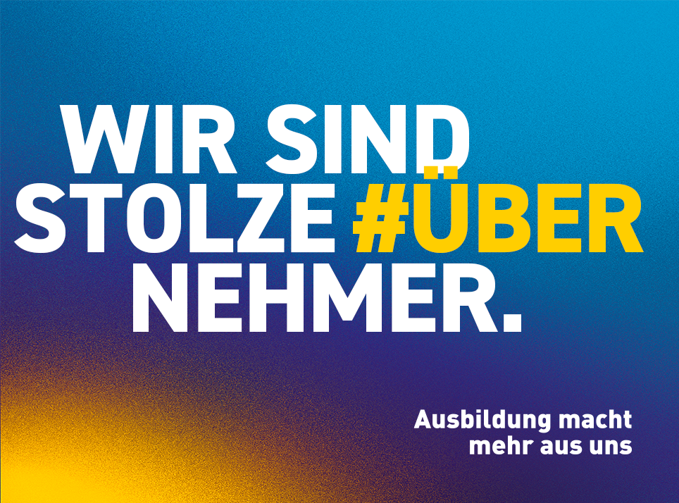 Wir sind stolze Übernehmer