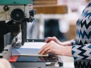 Sorgfalt ist das A und O in unserer Produktion