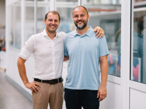 Geschäftsführer Matthias und Michael ABT